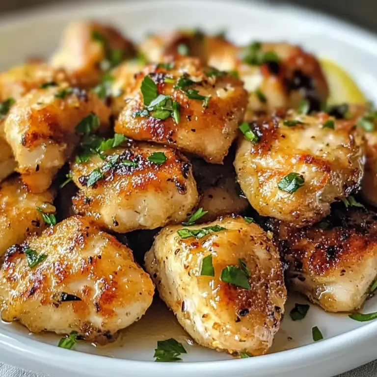 Air Fryer Lemon Chicken Bites