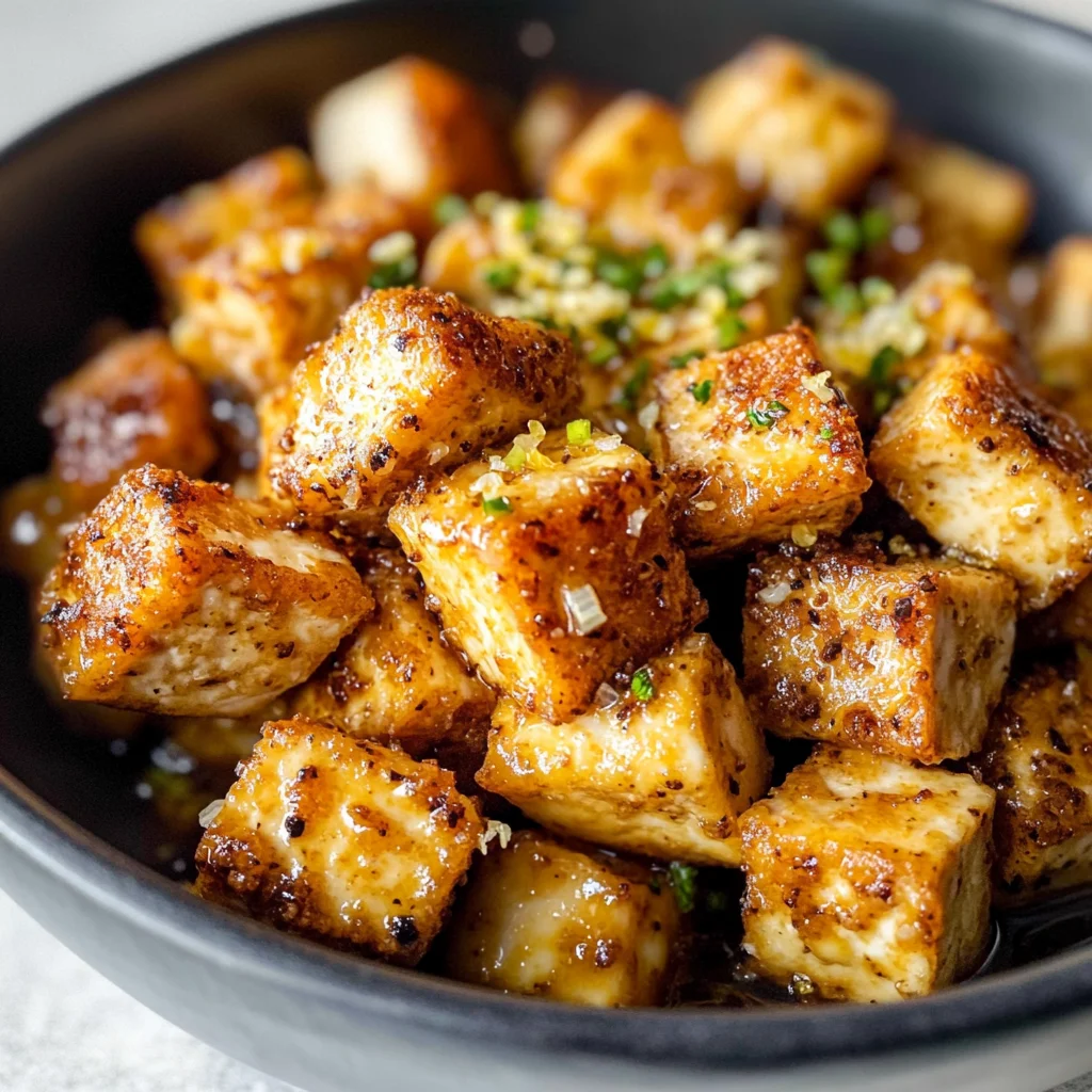 Baked Lemon Pepper Tofu