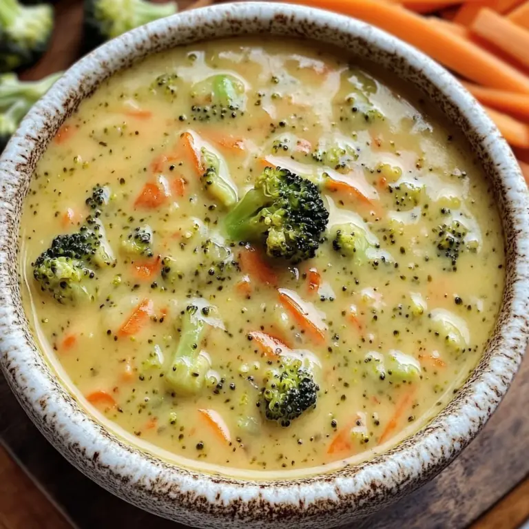 Broccoli Cheddar Soup