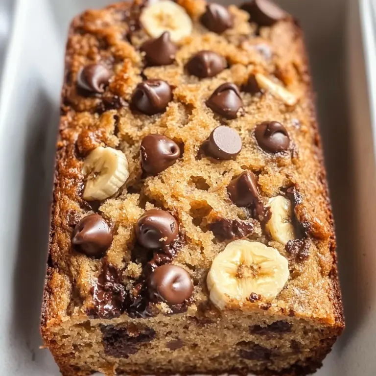 Chocolate Chip Banana Bread