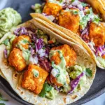 Crispy Buffalo Tofu Tacos