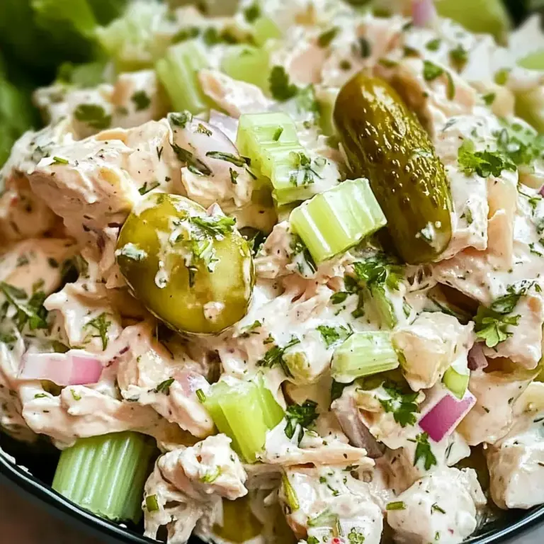 Dill Pickle Chicken Salad