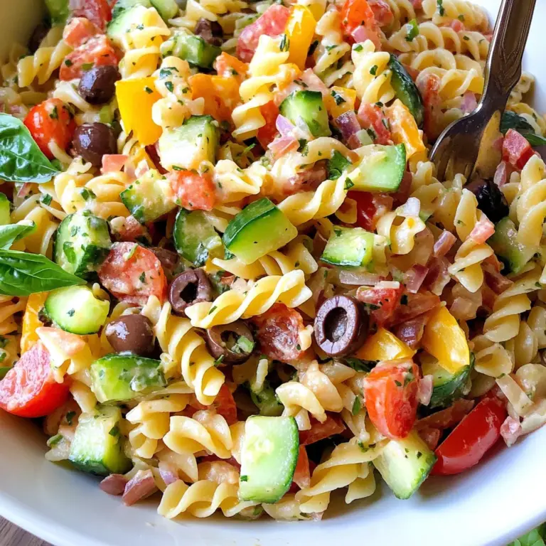 Gluten-free Italian Pasta Salad