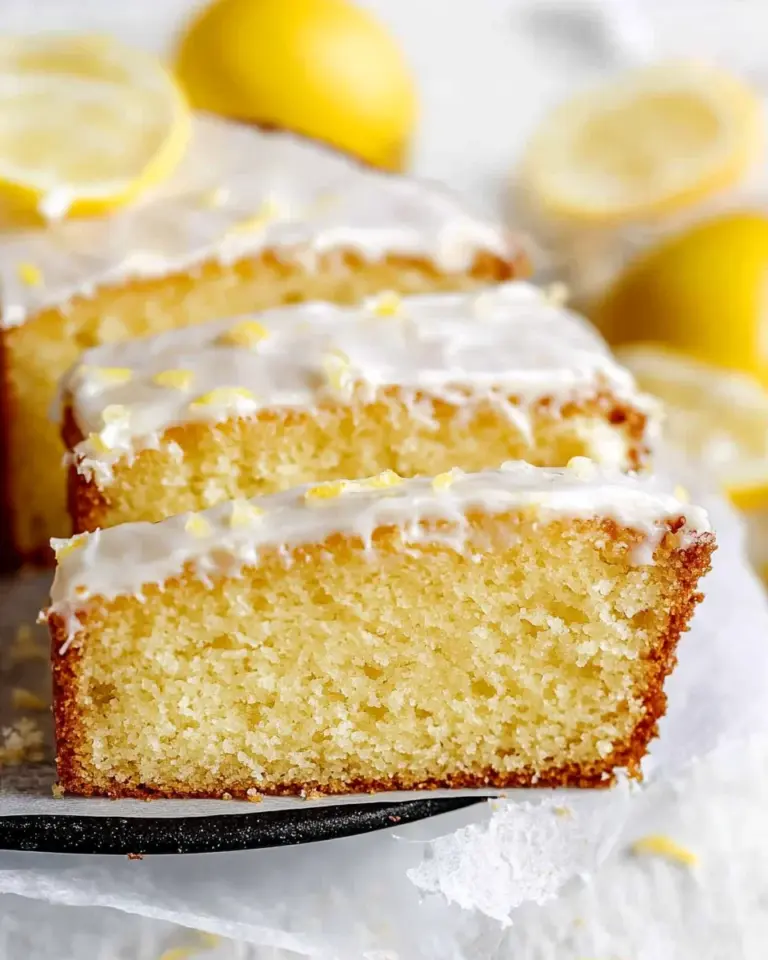 Gluten Free Lemon Drizzle Cake