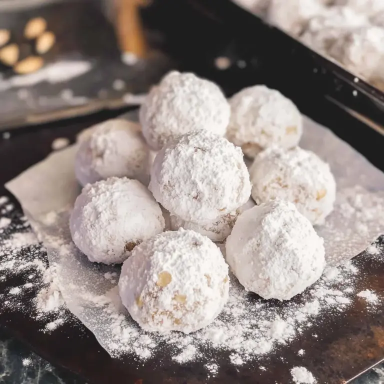 Gluten Free Snowball Cookies