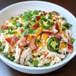 KETO JALAPENO POPPER CHICKEN SALAD