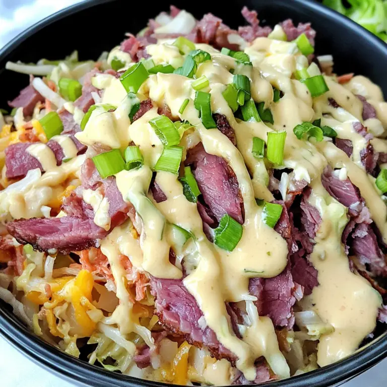 KETO REUBEN IN A BOWL