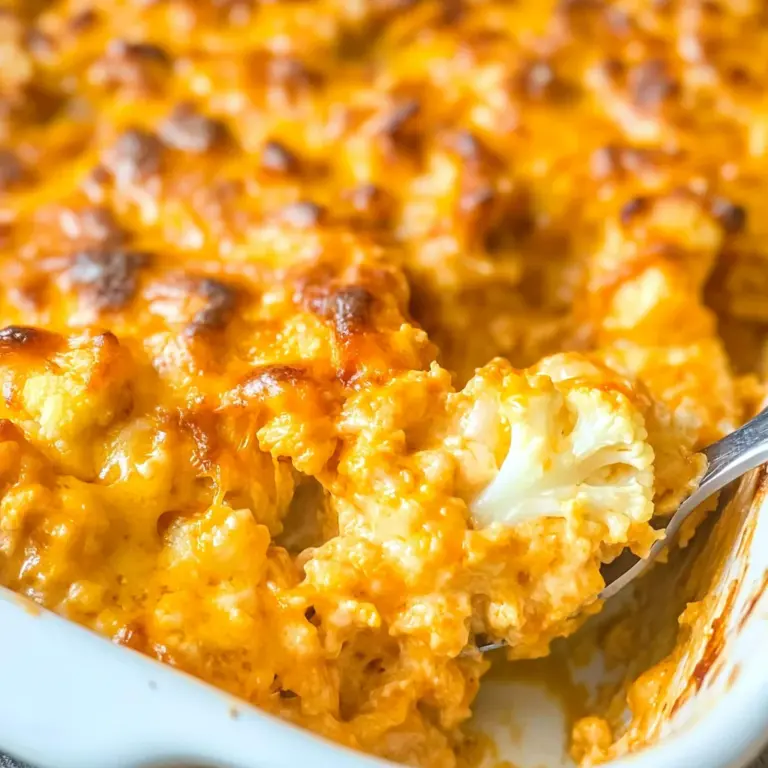 Keto Buffalo Chicken Casserole