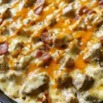 Keto Buffalo Chicken Skillet