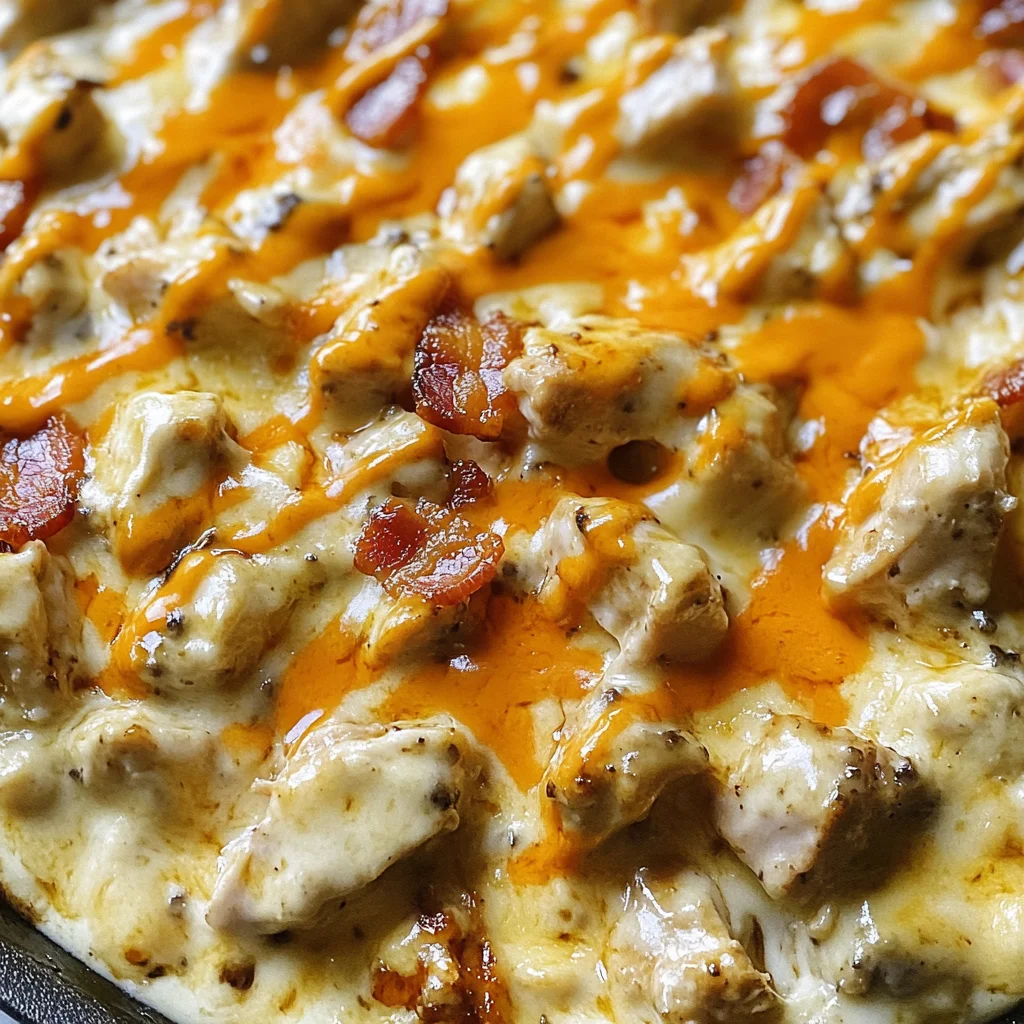 Keto Buffalo Chicken Skillet