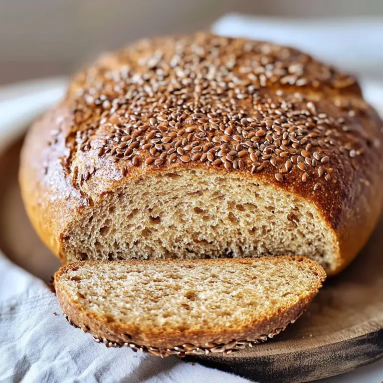 Keto Flaxseed Bread