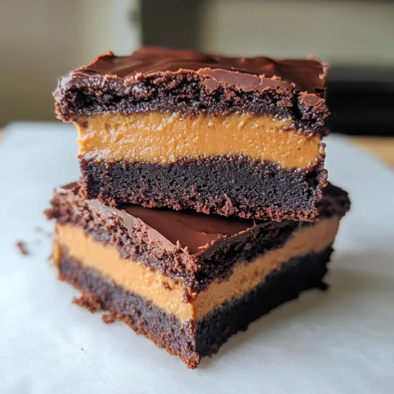 Keto Peanut Butter Brownies