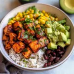 Salmon Burrito Bowl