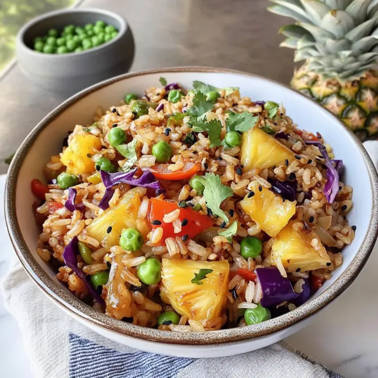Vegan Pineapple Fried Rice