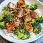 Air Fryer Chicken Bites and Broccoli