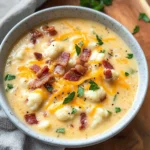 Bacon & Cheeseburger Soup