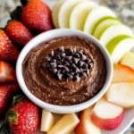 Brownie Batter Chocolate Hummus