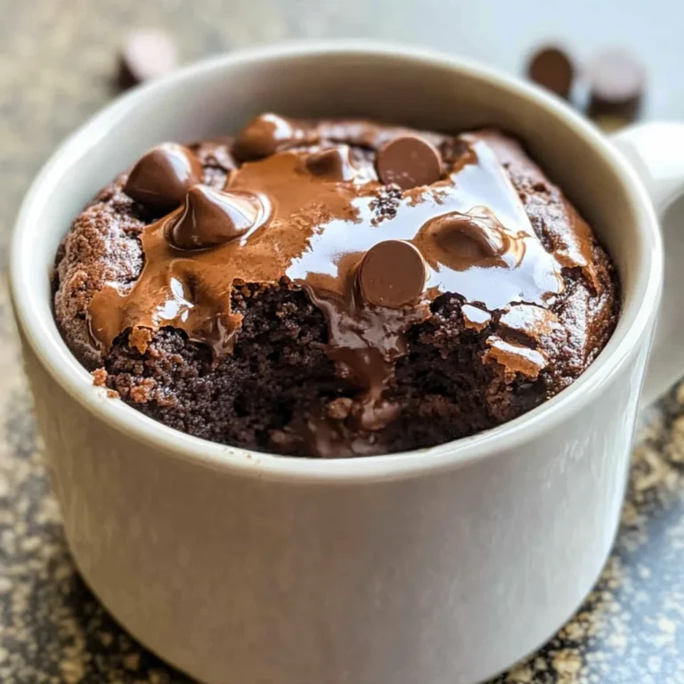 Brownie In A Mug
