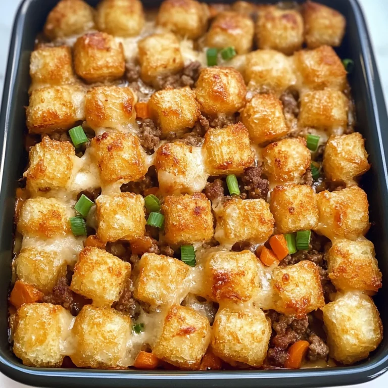 Dairy Free Tater Tot Casserole (Gluten Free)