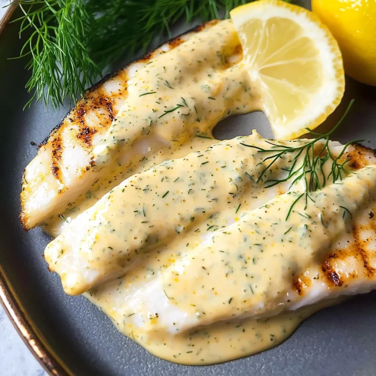 Easy Lemon Dill Sauce
