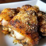 Garlic Parmesan Chicken Thighs