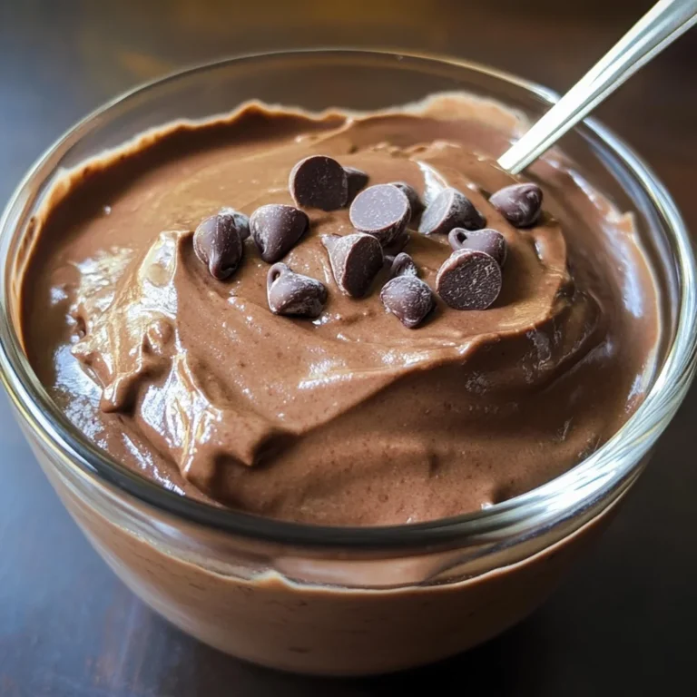 Healthy Chocolate Pudding