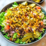 Keto Big Mac Salad Recipe