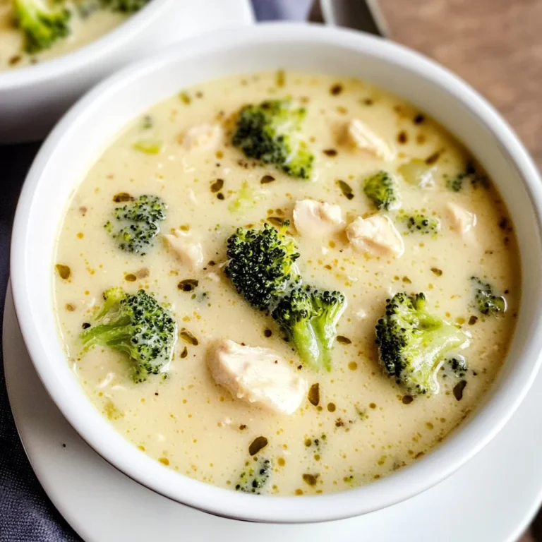 Keto Chicken Alfredo Soup