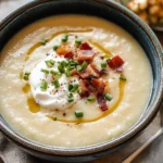 Loaded Cauliflower Soup (Whole30, Keto)