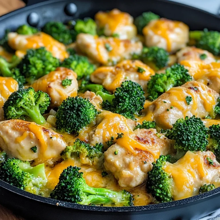 Low Carb Chicken Broccoli Skillet Recipe