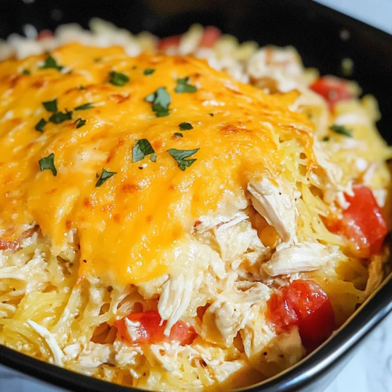 Low Carb Chicken Spaghetti