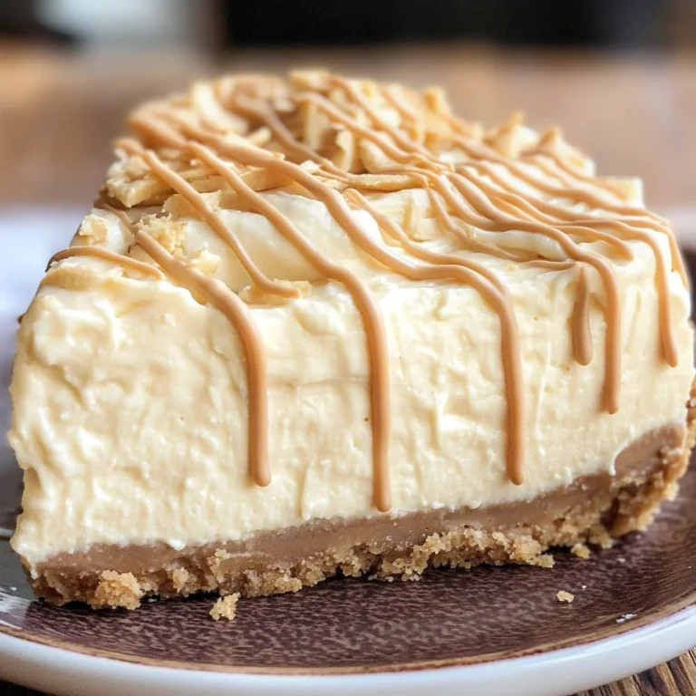 No Bake Peanut Butter Cheesecake