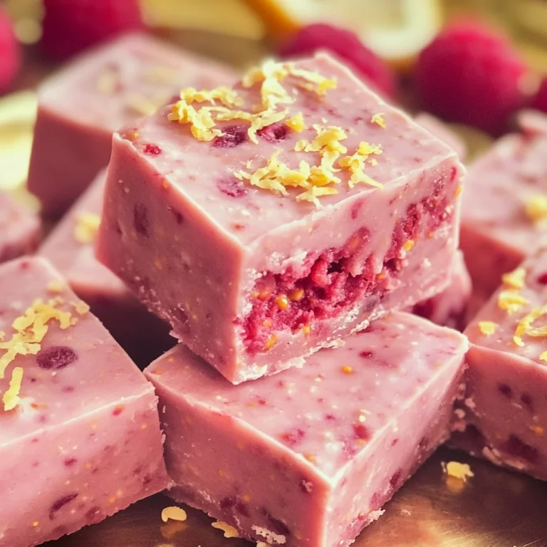 Raspberry Coconut Fudge | A sugar-free, vegan fudge recipe