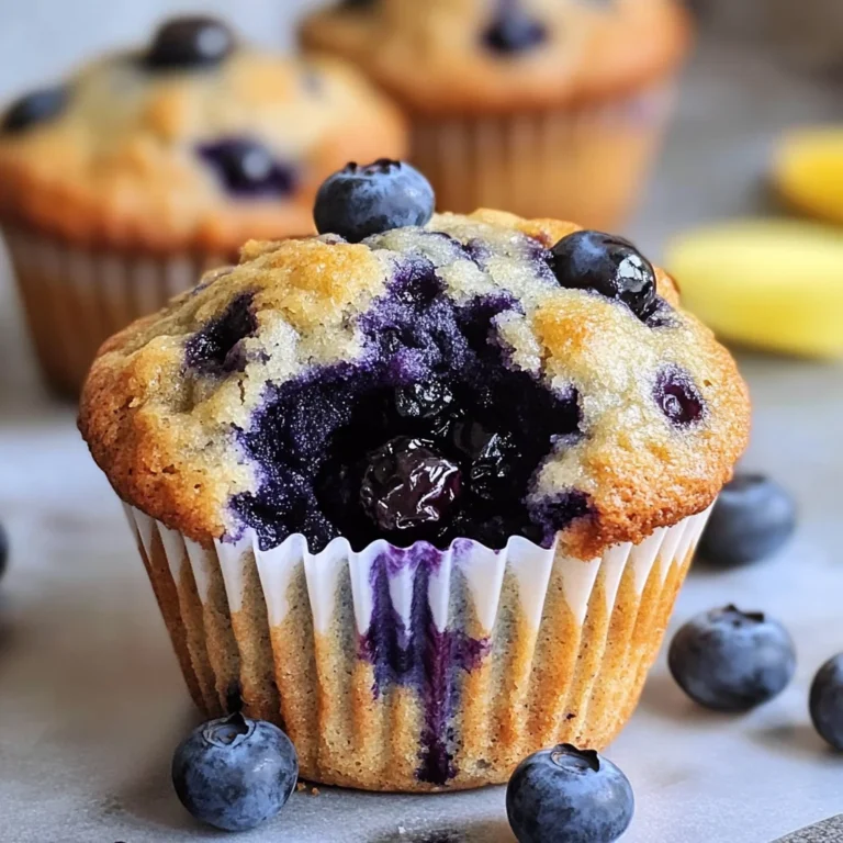 Vegan Blueberry Muffins