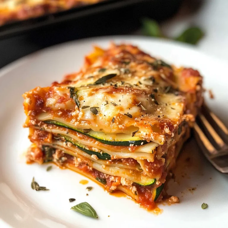 Vegan Zucchini Lasagna