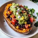 Black Bean Stuffed Sweet Potatoes (Vegan)