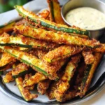 Crispy Baked Keto Zucchini Fries