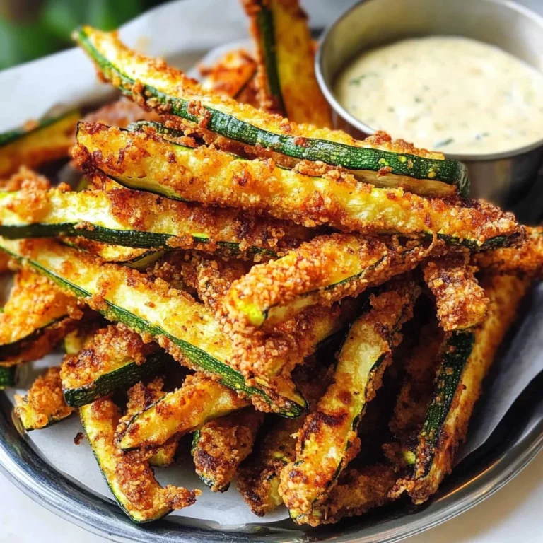 Crispy Baked Keto Zucchini Fries