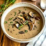 Dairy Free Mushroom Soup