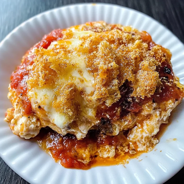 Keto Chicken Parmesan Casserole Recipe