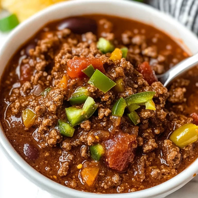 Low Carb Chili Recipe