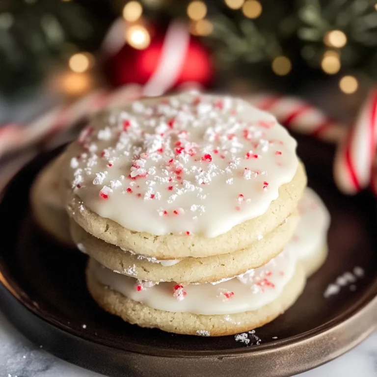 Peppermint Meltaway Cookies (gluten-free, dairy-free option)