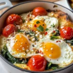 Baked Feta Eggs
