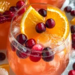 Cranberry Orange Margarita Sangria