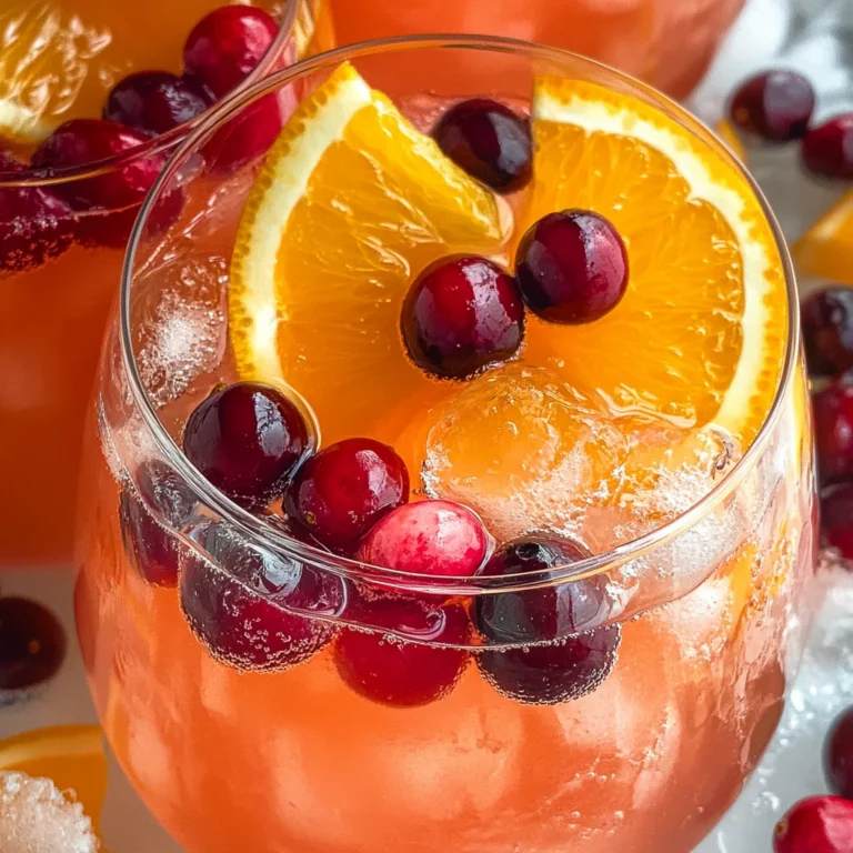Cranberry Orange Margarita Sangria