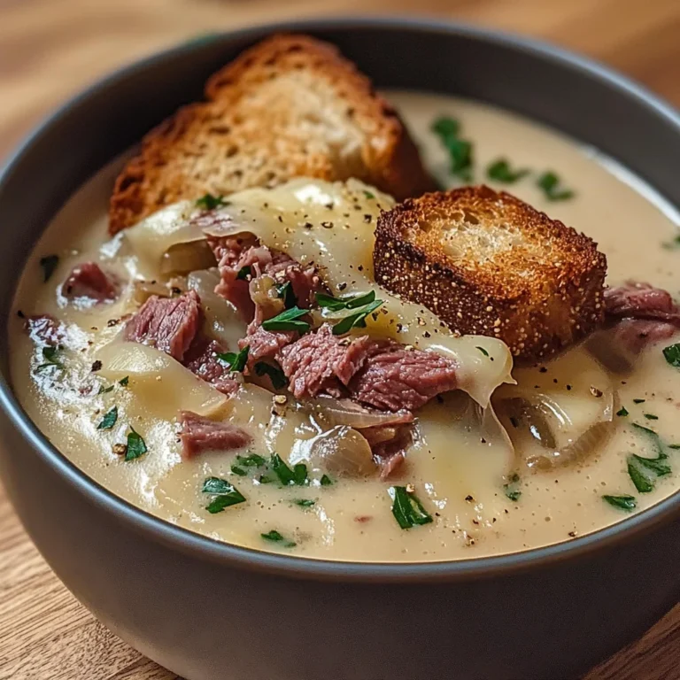 Creamy Reuben Soup: A Delicious Twist on a Classic