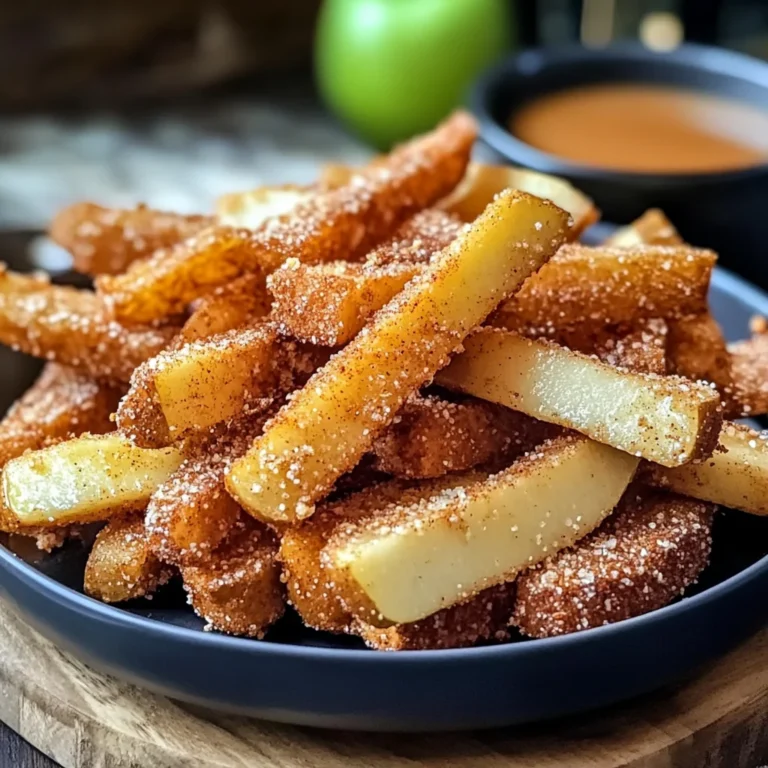 Crispy Air Fryer Apple Fries