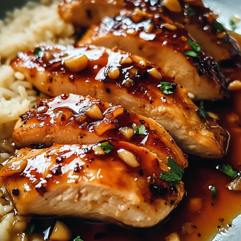 Honey Garlic Chicken Breasts