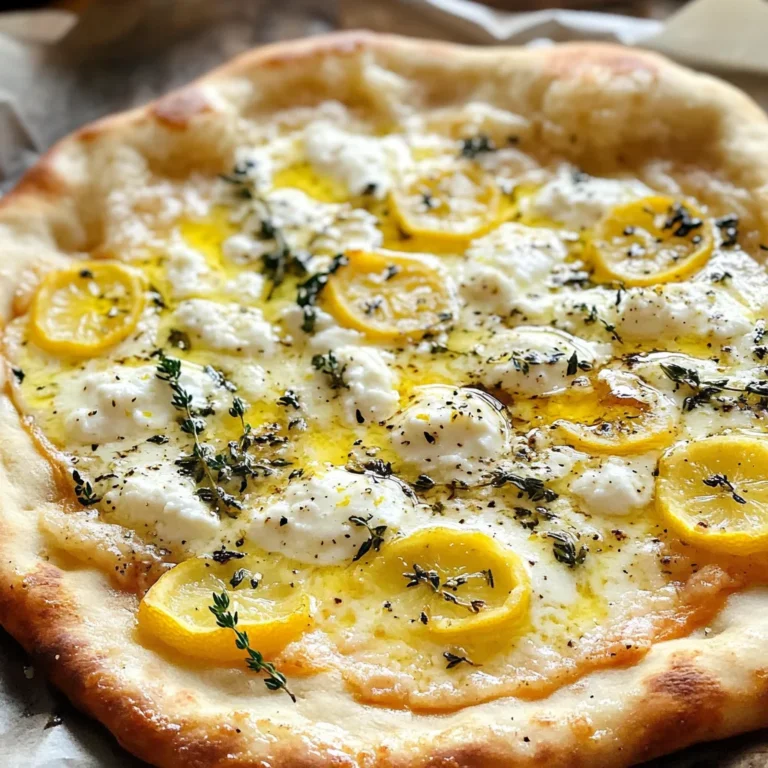 Lemon Pizza