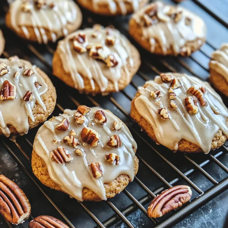 Maple Pecan Pumpkin Cookies